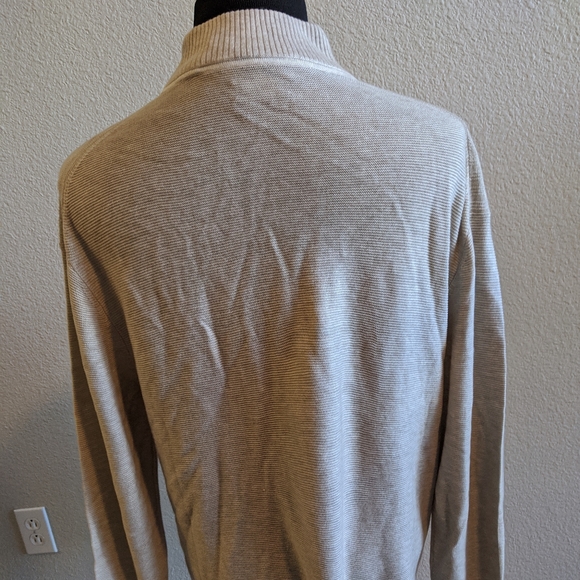 NWT Callaway Sweater Beige wool blend Size XL - Picture 4 of 5